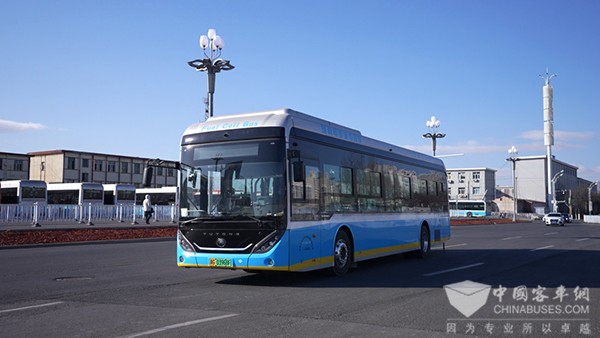 氢燃料公交抢眼 宇通客车强势登陆郑州国际新能源汽车博览会